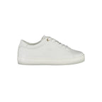 Tommy Hilfiger White Leather Women Sneaker