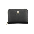 Tommy Hilfiger Black Polyurethane Women Wallet