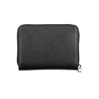 Tommy Hilfiger Black Polyurethane Women Wallet