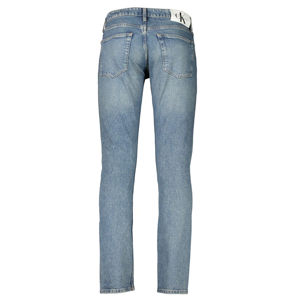 Calvin Klein Blue Cotton Men Jeans