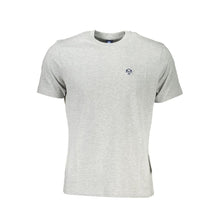 North Sails Brown Cotton Men T-Shirt