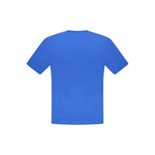 North Sails Blue Cotton Men T-Shirt