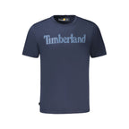 Timberland Blu Organic Cotton Men T-Shirt