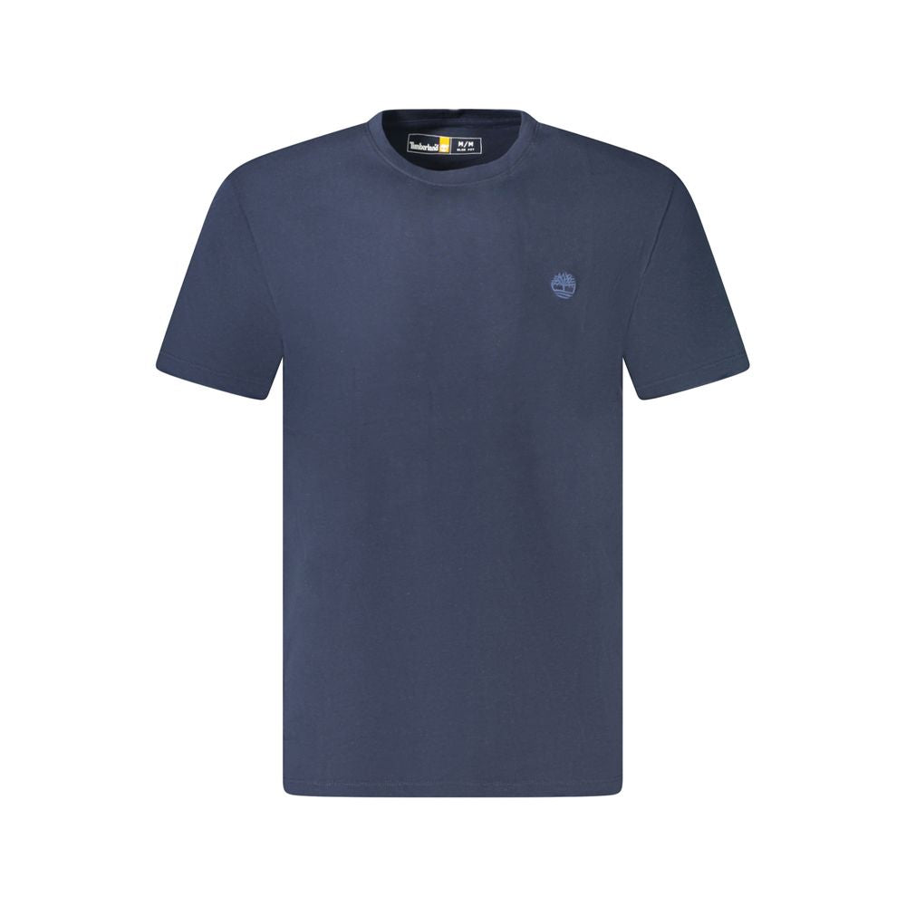 Timberland Blue Cotton Men's T-Shirt