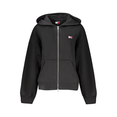 Tommy Hilfiger Black Cotton Women Sweater