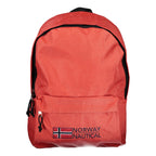 Norway 1963 Red Polyester Men Backpack
