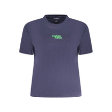 Calvin Klein Blue Cotton Women T-Shirt