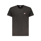 Tommy Hilfiger Black Cotton Men T-Shirt