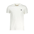 Timberland White Cotton Men T-Shirt