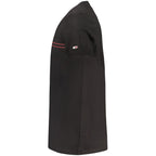 Tommy Hilfiger Black Cotton Men T-Shirt