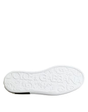 Dolce & Gabbana Red Logo Low Top Slip On Men Sneakers Shoes