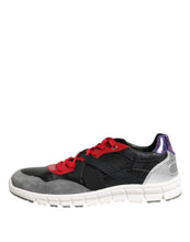 Dolce & Gabbana Multicolor Lace Up Low Top Men Sneakers Shoes