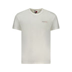 Tommy Hilfiger White Cotton Men T-Shirt