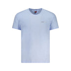 Tommy Hilfiger Blue Cotton Men T-Shirt