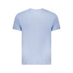 Tommy Hilfiger Blue Cotton Men T-Shirt