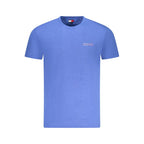 Tommy Hilfiger Blue Cotton Men T-Shirt