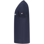 Tommy Hilfiger Blue Cotton Men T-Shirt