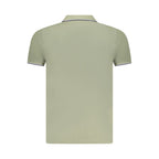 Norway 1963 Green Cotton Men Polo Shirt