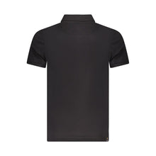 Accademia Militare Black Cotton Polo Shirt