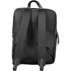 Calvin Klein Black Polyurethane Men Backpack