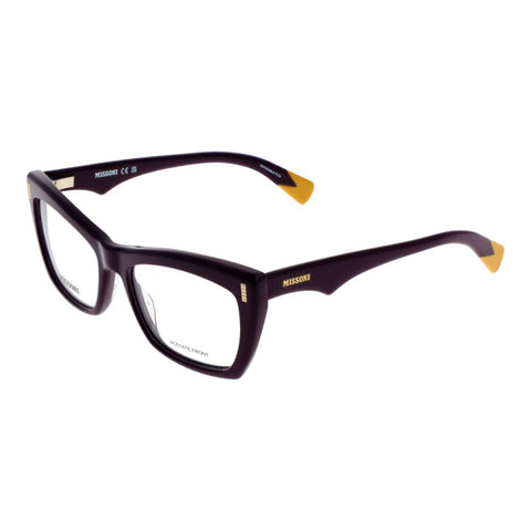 Purple Women Glasses Frame Missoni