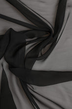 Dolce & Gabbana Gray Black Silk Square Women Foulard Scarf