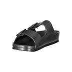 Norway 1963 Black Plastic Men Sandal