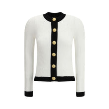 Balmain Contrast trim Cardigan