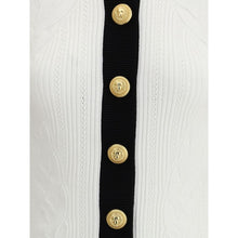Balmain Contrast trim Cardigan