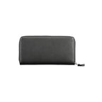 Calvin Klein Black Polyurethane Women Wallet