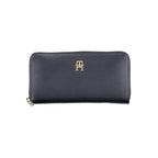 Tommy Hilfiger Blue Polyurethane Women Wallet