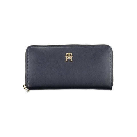 Blue Polyethylene Wallet Tommy Hilfiger