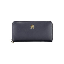 Blue Polyethylene Wallet Tommy Hilfiger