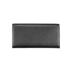 Tommy Hilfiger Black Polyurethane Women's Wallet
