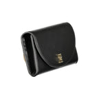 Tommy Hilfiger Black Polyurethane Women's Wallet