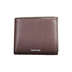 Calvin Klein Marrone Leather Men Wallet