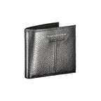 Black Leather Wallet Tommy Hilfiger