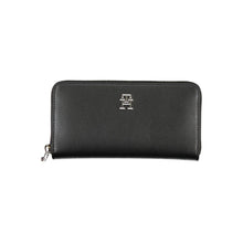 Black Polyester Wallet Tommy Hilfiger