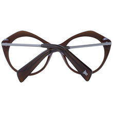 Brown Unisex Glasses Frame Yohji Yamamoto