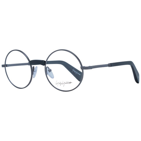 Gray Unisex Glasses Frame Yohji Yamamoto