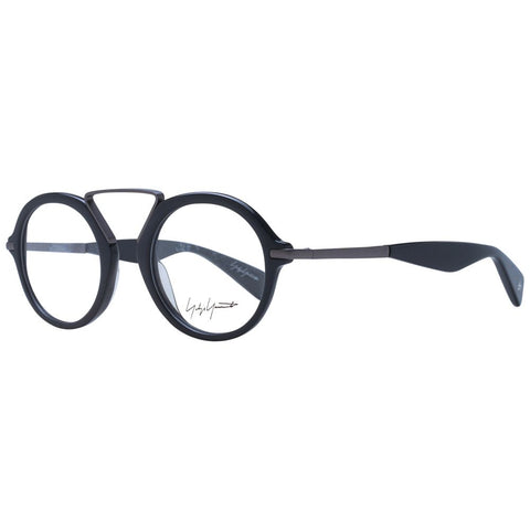Gray Unisex Glasses Frame Yohji Yamamoto
