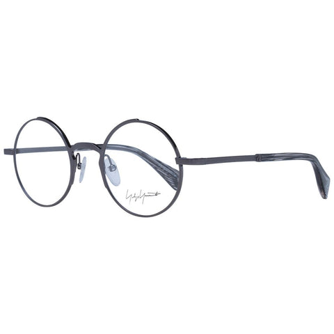 Gray Unisex Glasses Frame Yohji Yamamoto