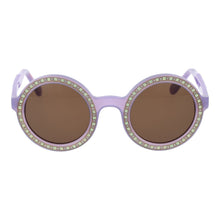 Andy Wolf Purple Unisex Sunglass