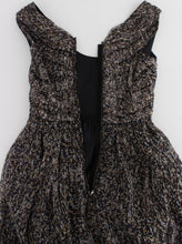 Dark Silk Shift Gown Full Length Dress Dolce & Gabbana