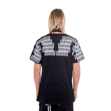 Black Cotton Men T-Shirt Nicolo Tonetto