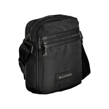 Black Polyester Shoulder Bag Mario Valentino