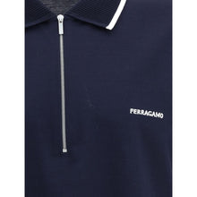 Ferragamo Zip Polo Shirt