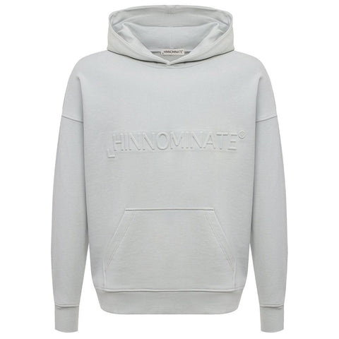 Hinnominate Gray Cotton Men Hoodie