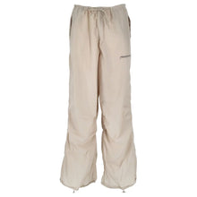 Hinnominate Beige Nylon Women's High-Waisted Trouser