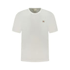 Calvin Klein White Cotton Men T-Shirt